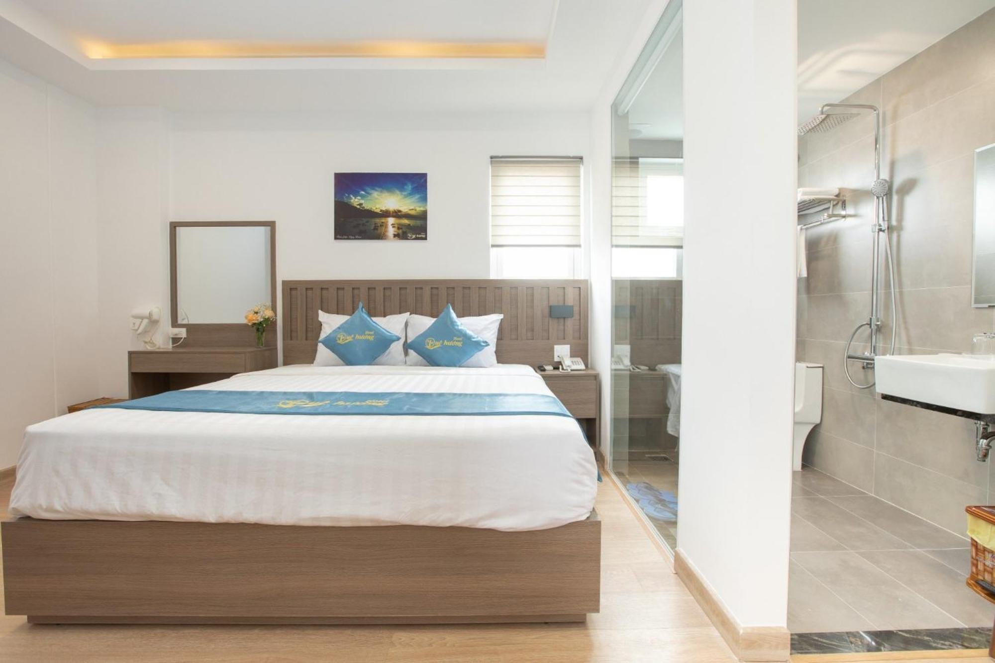 Que Huong Hotel Quy Nhon Bagian luar foto
