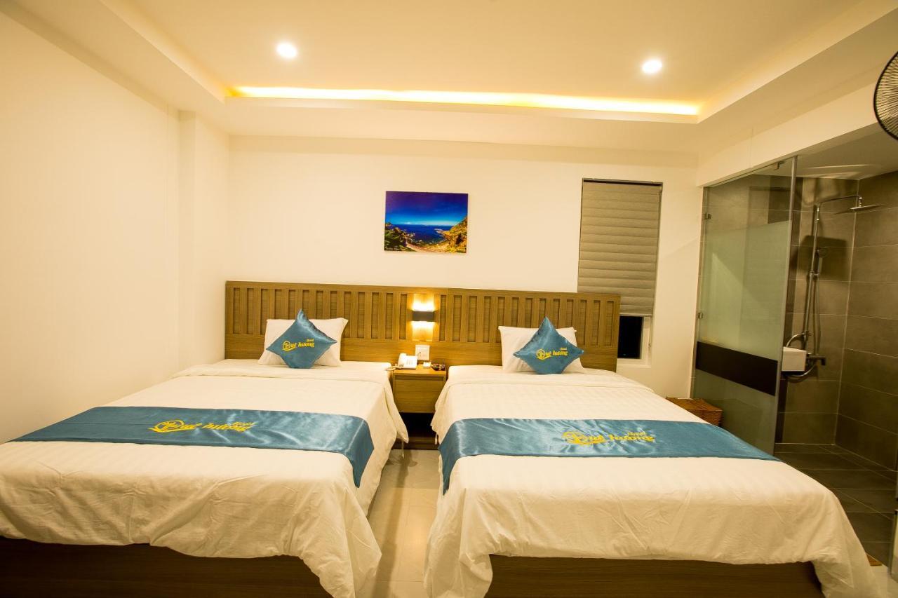 Que Huong Hotel Quy Nhon Bagian luar foto