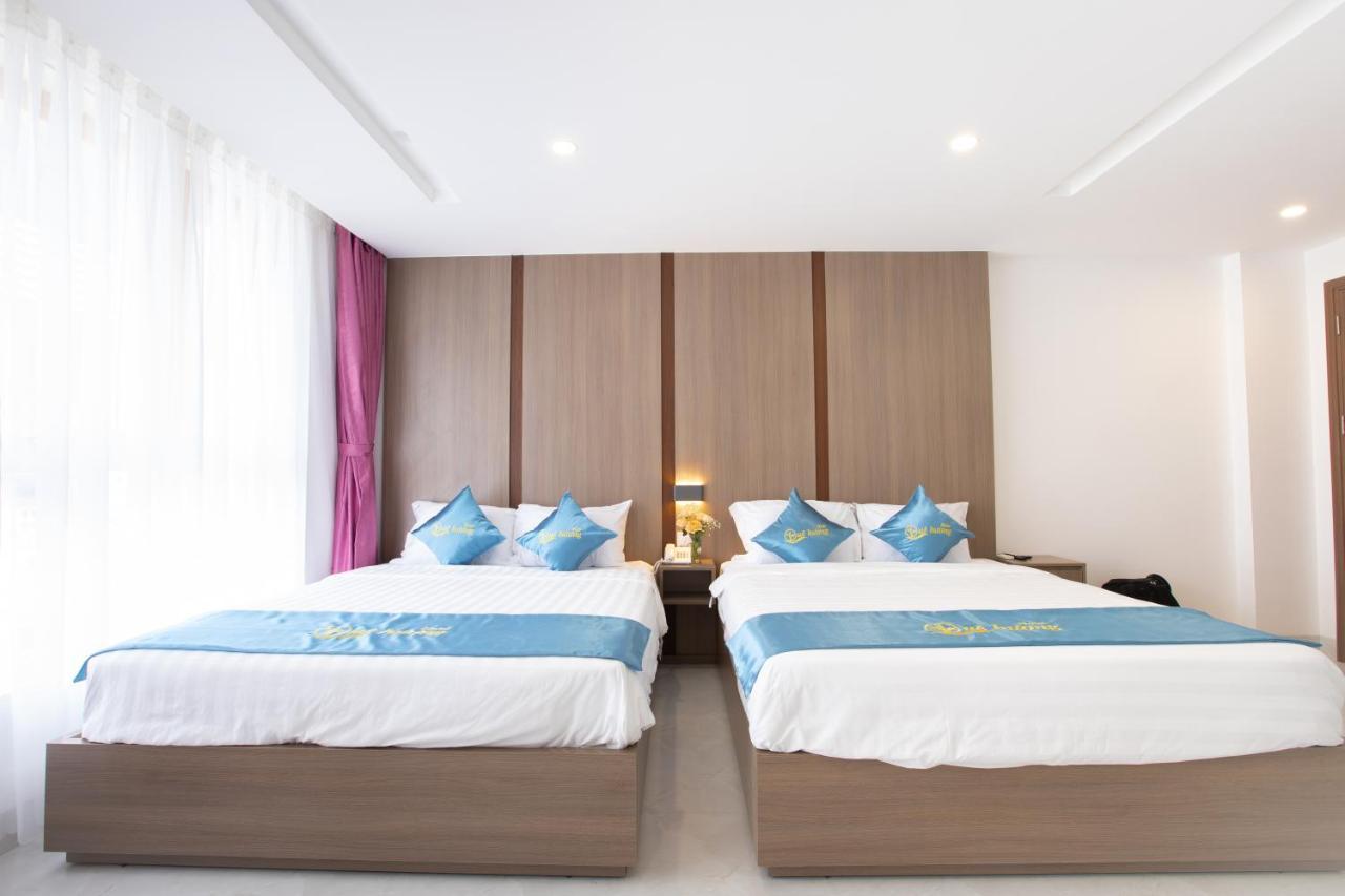 Que Huong Hotel Quy Nhon Bagian luar foto