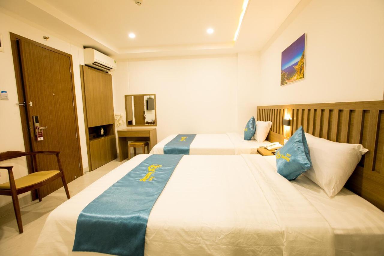 Que Huong Hotel Quy Nhon Bagian luar foto